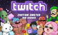make cool custom twitch emotes in for you