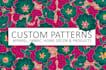 hand drawn surface pattern designs for fashion textiles and lifestyle products