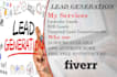 do b2b lead generation and email scraping