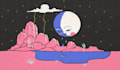 draw a psychedelic surreal illustration