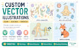 create custom cartoon vector illustrations in affinity designer