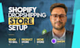 create a shopify dropshipping store