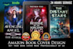 design unique book cover for your fantasy, sci fi, horror etc books