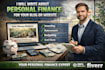 write about personal finance for your blog or website