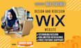 create wix website, customize wix and redesign wix website