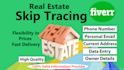 do bulk skip tracing for real estate