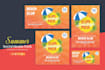 design a social media kit graphics