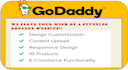 design an elegant godaddy website with godaddy builder