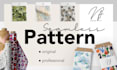 design seamless pattern, fabric, textile surface design