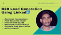 do linkedin business b2b leads generation email collection