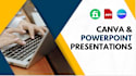 design custom powerpoint and canva templates, presentations and slideshows