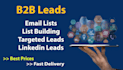 provide b2b lead generation for any industry