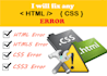fix html, css, bootstrap and redesign website