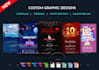 create party invitations design, video and ai editing
