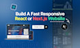 develop react or next website for b2b leads
