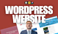 design, redesign, build your wordpress website, landing page, blog or shop