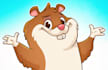 draw an eyecatchy mascot, animal cartoon character