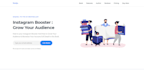 create modern landing page design