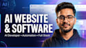 develop ai website as a full stack ai software developer with ai integration