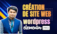 création de site web professionnelle, copie de site avec wordpress elementor pro