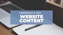 edit your website content