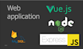 develop web app in react js vue  js