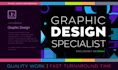 do custom graphic design print digital static animated gif