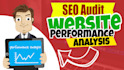 create an SEO audit and comprehensive website performance analysis