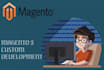 develop a magento store for you