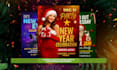create premium christmas, new year, valentine, flyer, poster designs