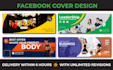create unique facebook cover page banner design within 6hrs