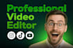 edit viral short form videos for instagram reels, youtube shorts, tiktok
