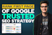 build contextual high authority SEO backlinks for google rankings