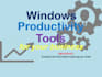 build windows desktop tool to automate your business process