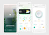 do mobile app UI UX design with clickable prototype in figma