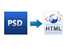 quickly convert your PSD file to html fully guaranteed