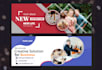 design website banner, facebook cover,header,custom banner