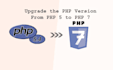 update php, apache version of your vps hosting server