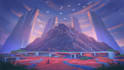create a landscape, environment art