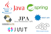 do java,spring boot,web service,rest API and micro services