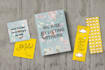design bookmark or quote card for you