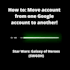 tell how to move swgoh account from old android, google account to new