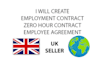 draft an employment or worker contract for your business