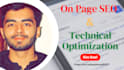 do on page SEO and technical optimization service of wordpress site
