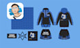 create windbreaker shorts, tracksuit set clothing design
