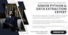 do data scraping, web scraping and automation using python
