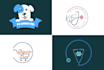 design professional amazon, shopify store logo