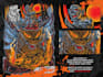 draw detailed dark art illustration for album cover or merch