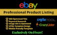ebay listing, ebay product listing, ebay SEO listing, ebay lister