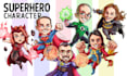 create your hero character in my comic style